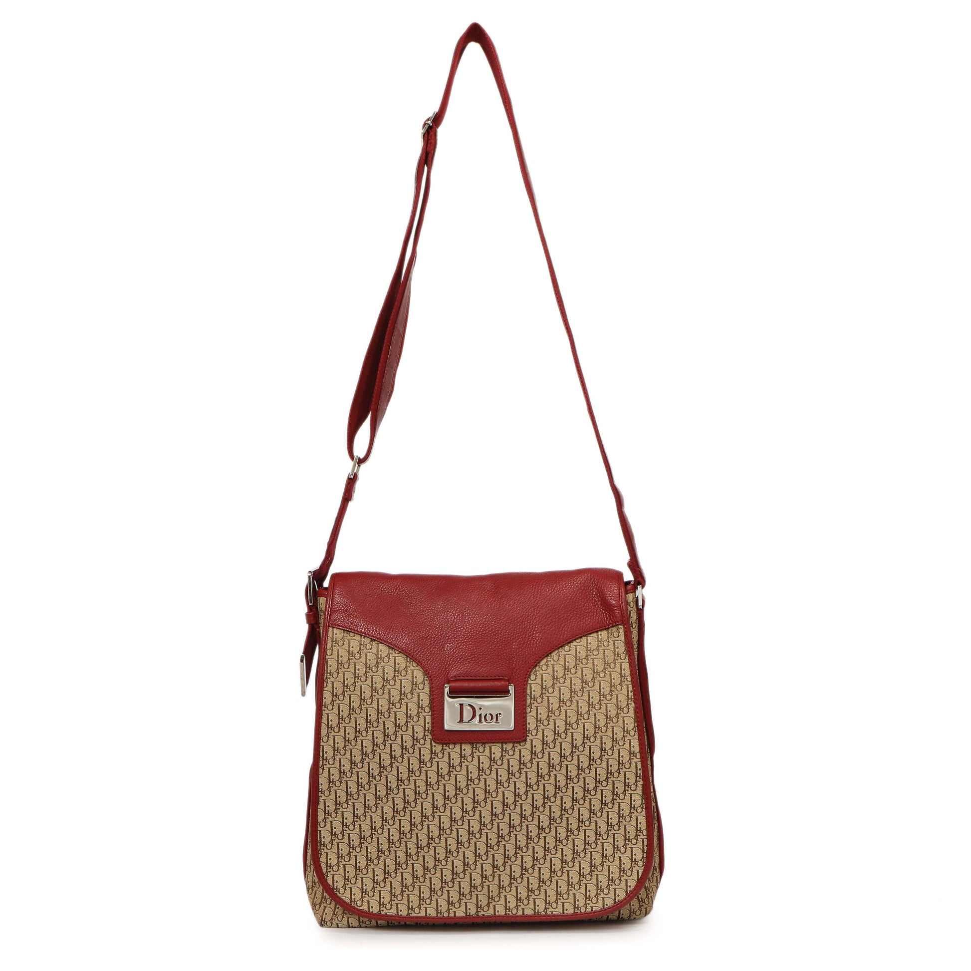 Exclusive Christian Dior Street Chic Shoulder Bag — Front View