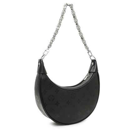 Exclusive Louis Vuitton Black Monogram Calfskin Loop H27 — Side View