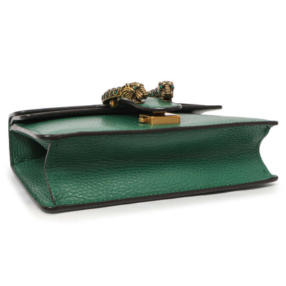 Exclusive Gucci Emerald Calfskin Mini Dionysus Shoulder Bag — Top View