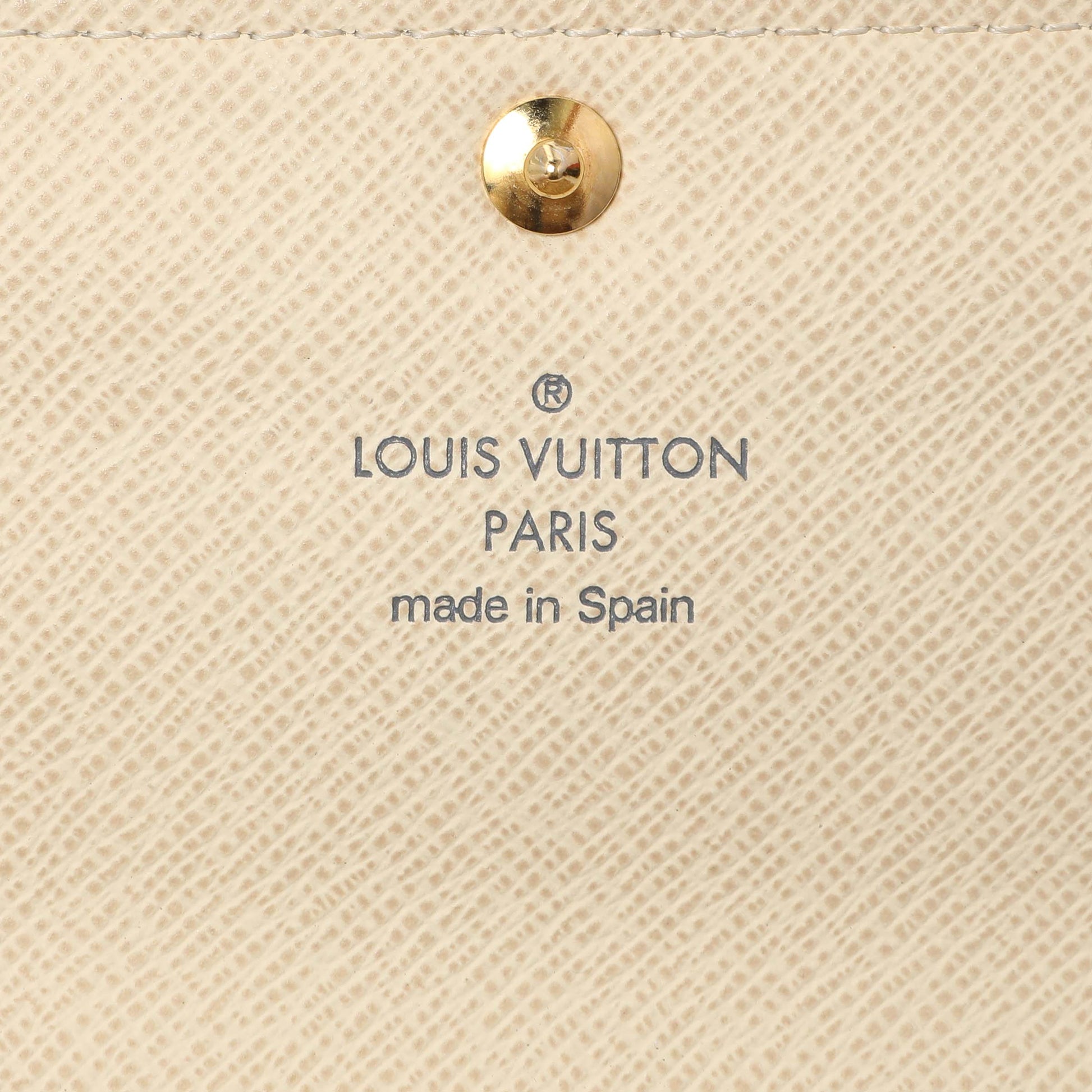 Exclusive Louis Vuitton Damier Azur Sarah Wallet — Alternate View 9