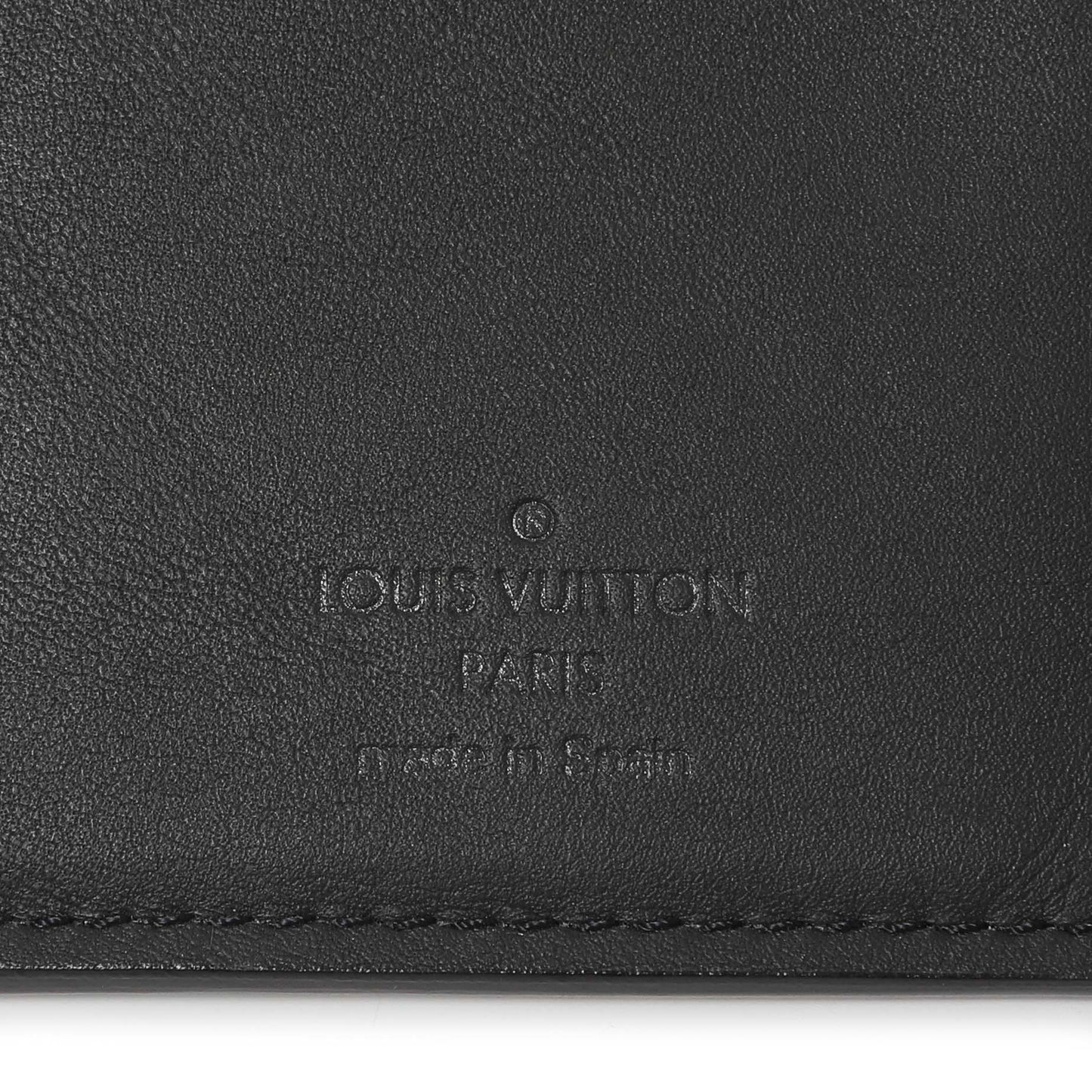 Exclusive Louis Vuitton Black Monogram Shadow Brazza Wallet — Alternate View 13