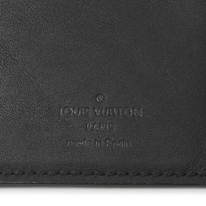 Exclusive Louis Vuitton Black Monogram Shadow Brazza Wallet — Alternate View 13