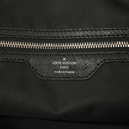 Exclusive Louis Vuitton Black Taigarama Keepall Bandouliere 50 — Alternate View 9