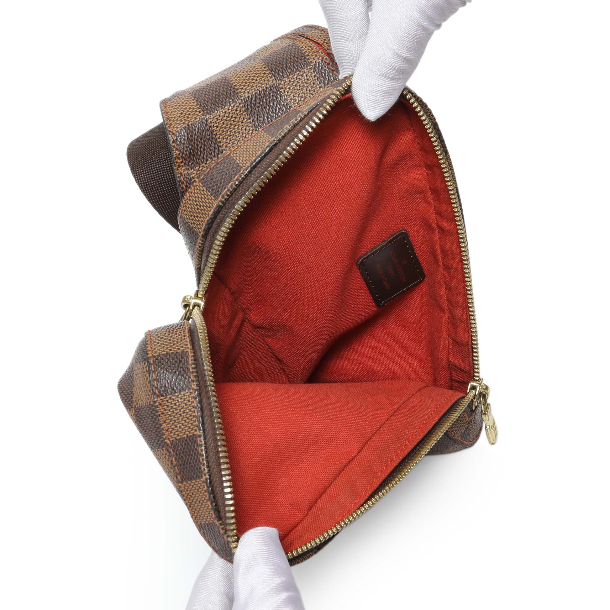 Exclusive Louis Vuitton Damier Ebene Geronimos — Lifestyle View