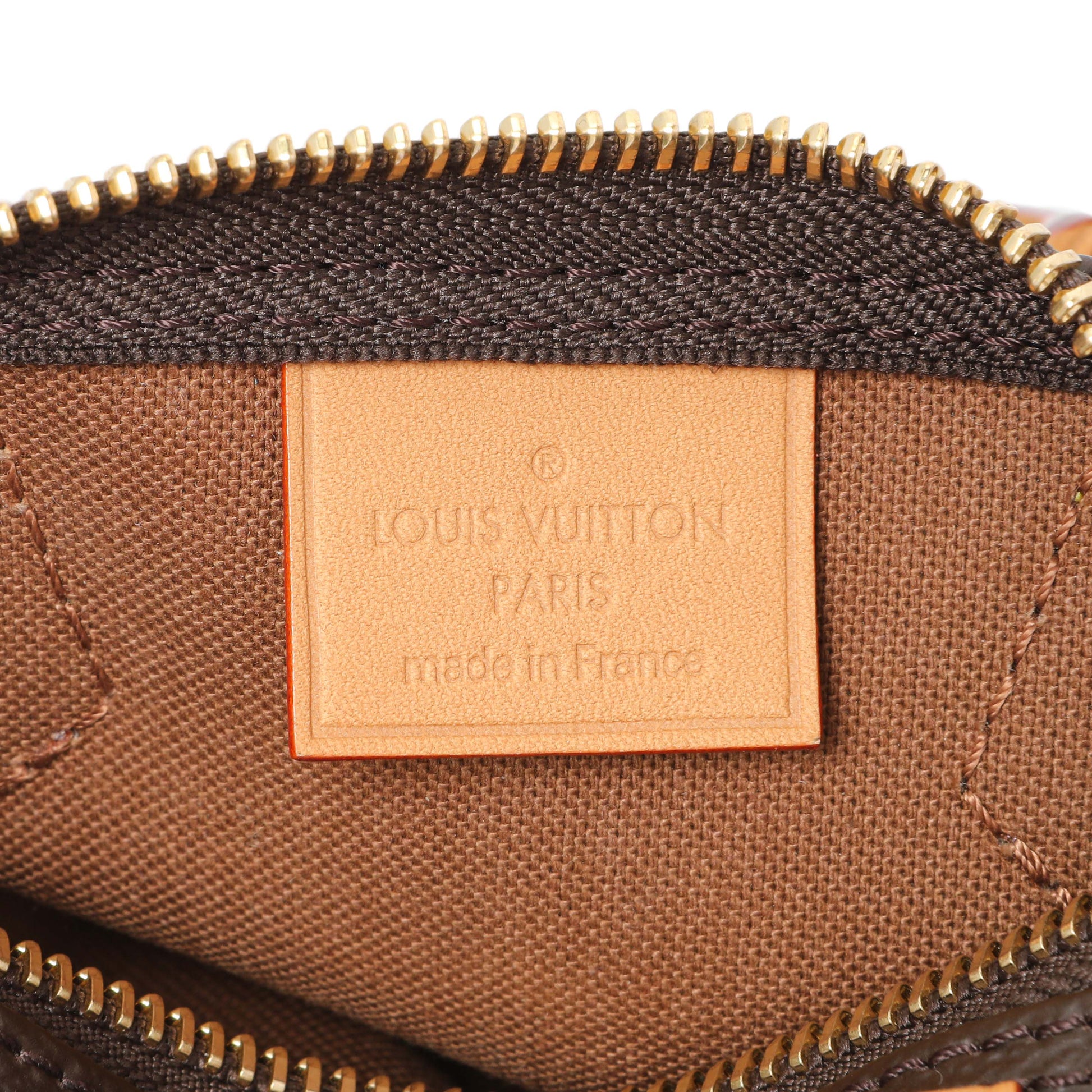 Exclusive Louis Vuitton Monogram Nano Speedy — Detail View