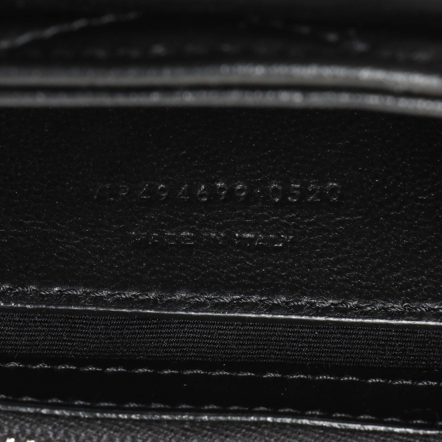 Exclusive Saint Laurent Black Calfskin Y Quilted Monogram Small Loulou Chain Satchel — Alternate View 10