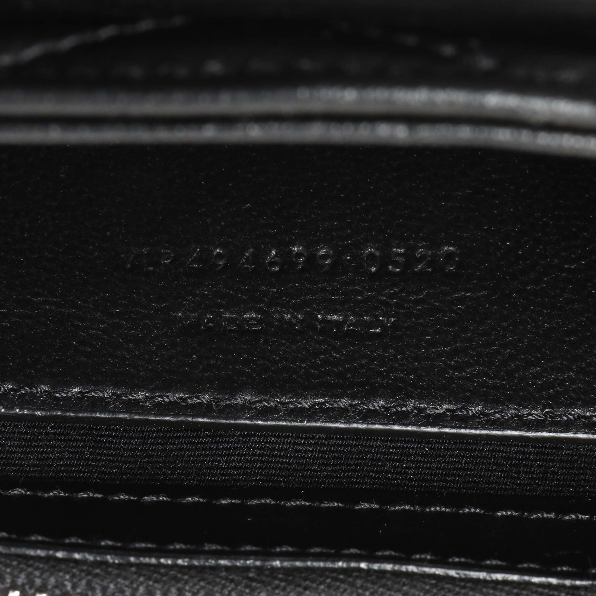 Exclusive Saint Laurent Black Calfskin Y Quilted Monogram Small Loulou Chain Satchel — Alternate View 10