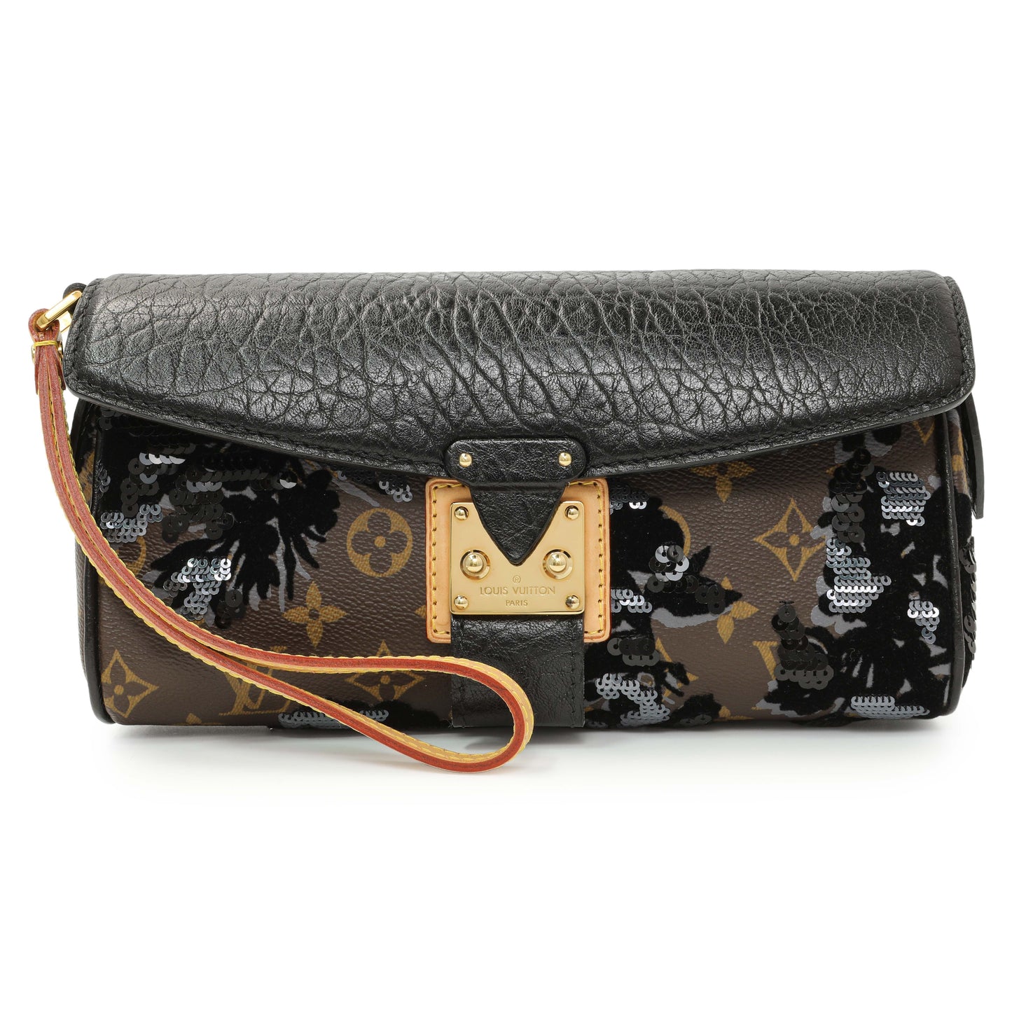Exclusive Louis Vuitton Monogram Fleur De Jais Sequins Manege — Front View