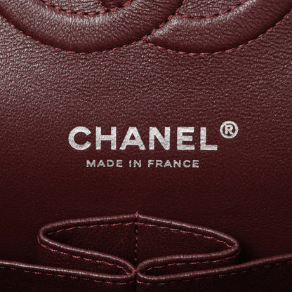 Exclusive Chanel Black Quilted Caviar Medium Classic Double Flap — Detail View