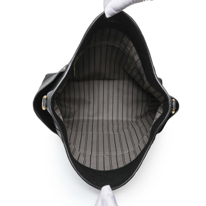 Exclusive Louis Vuitton Black Empreinte Bagatelle — Top View