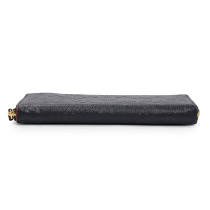 Exclusive Louis Vuitton Marine Rouge Empreinte Clemence Wallet — Back View