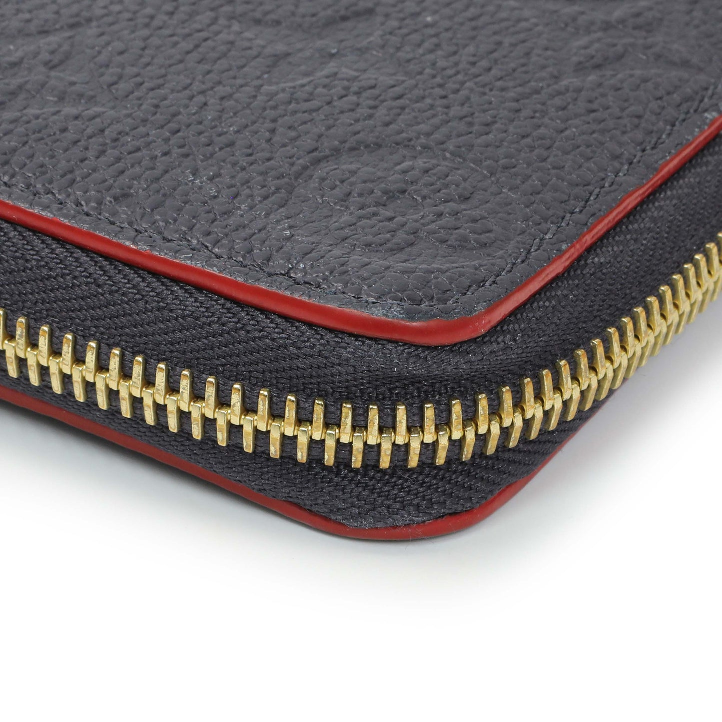 Exclusive Louis Vuitton Marine Rouge Empreinte Clemence Wallet — Top View