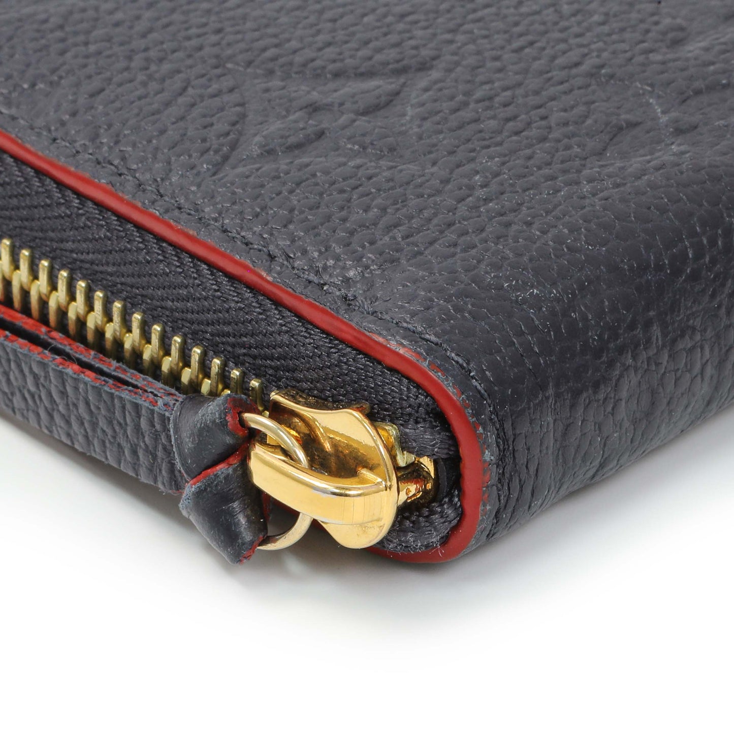 Exclusive Louis Vuitton Marine Rouge Empreinte Clemence Wallet — Lifestyle View