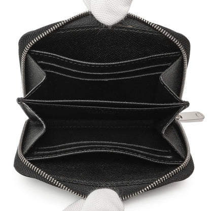 Exclusive Louis Vuitton Black Electric Epi Zippy Coin Purse — Back View