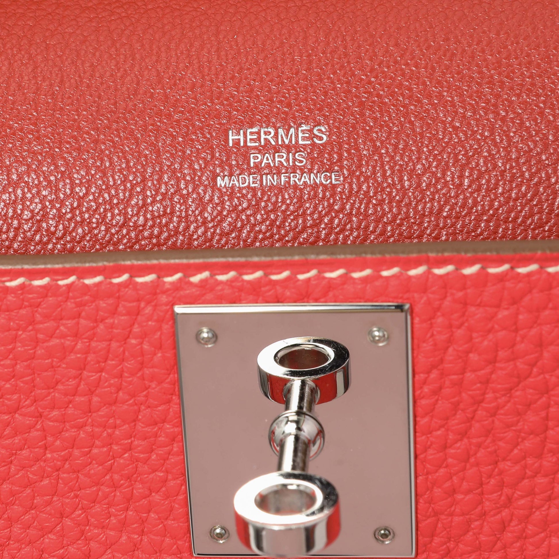 Exclusive Hermes Clemence Jypsiere 28 — Detail View