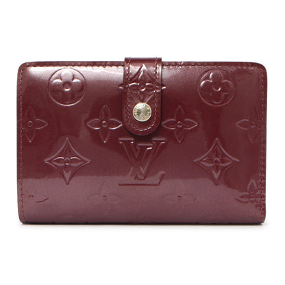 Exclusive Louis Vuitton Violet Vernis French Wallet — Front View