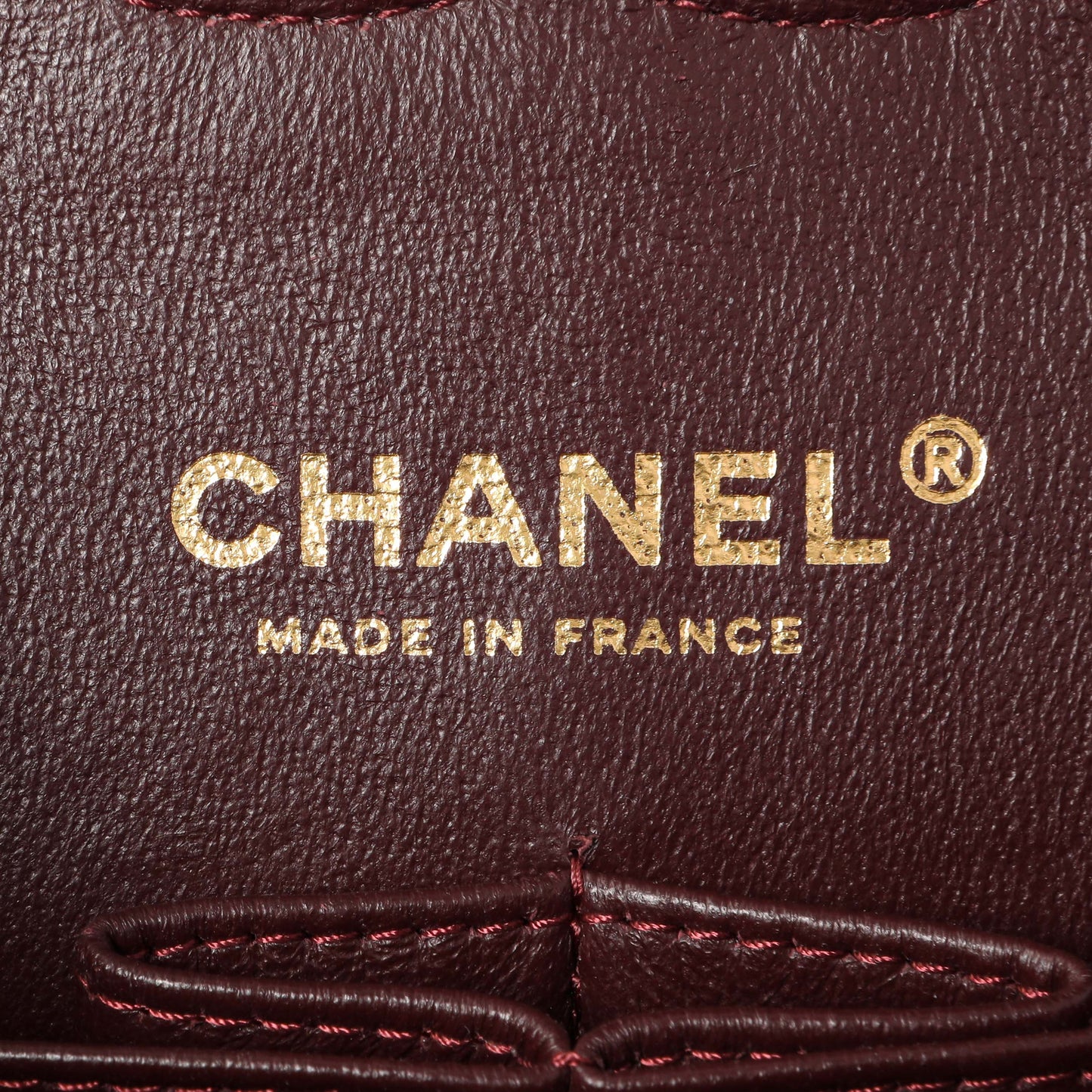 Exclusive Chanel Black Quilted Caviar Medium Classic Double Flap — Detail View