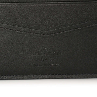 Exclusive Louis Vuitton Black Damier Infini Slender Wallet — Alternate View 13