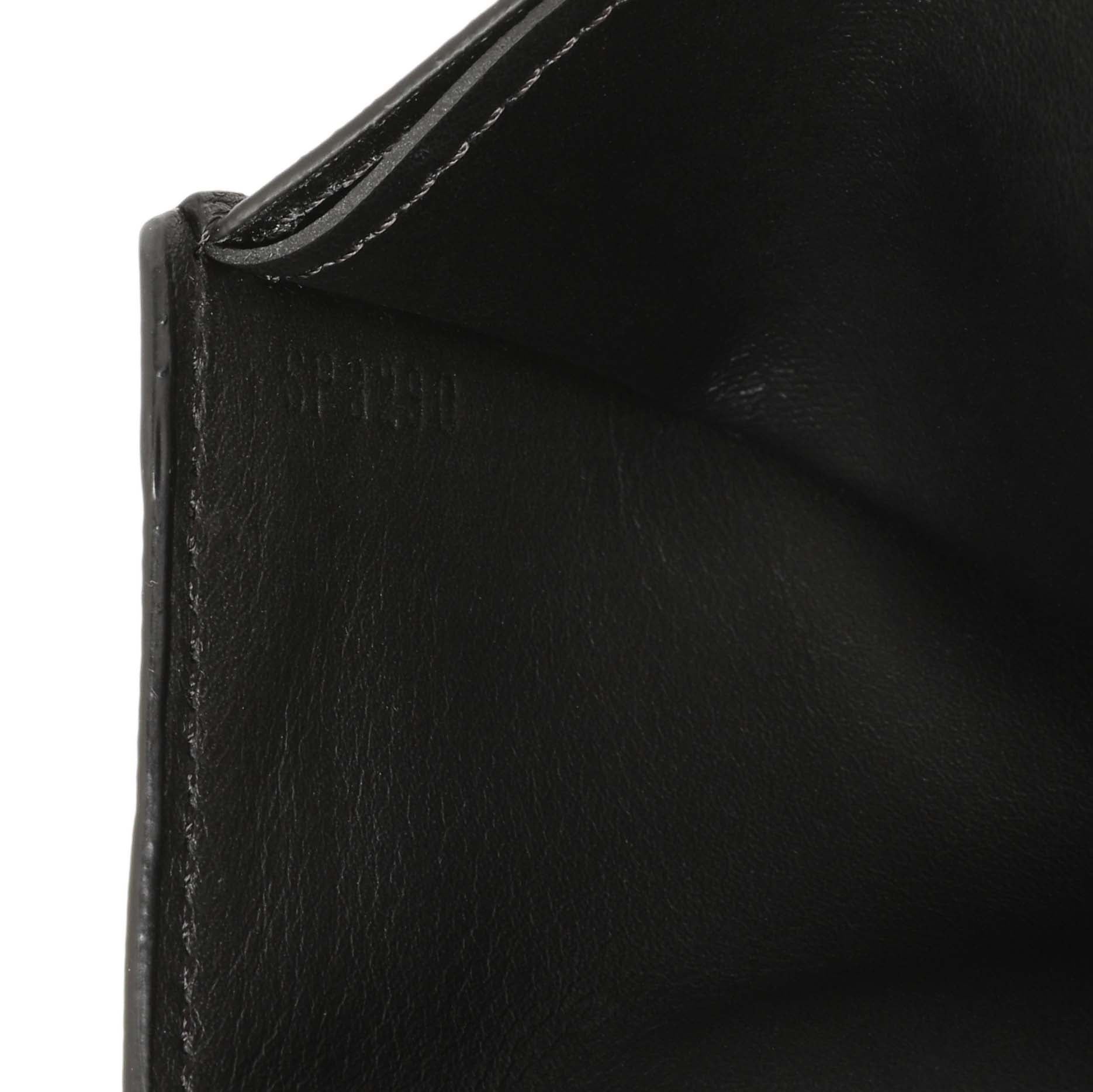 Exclusive Louis Vuitton Black Damier Infini Slender Wallet — Alternate View 14