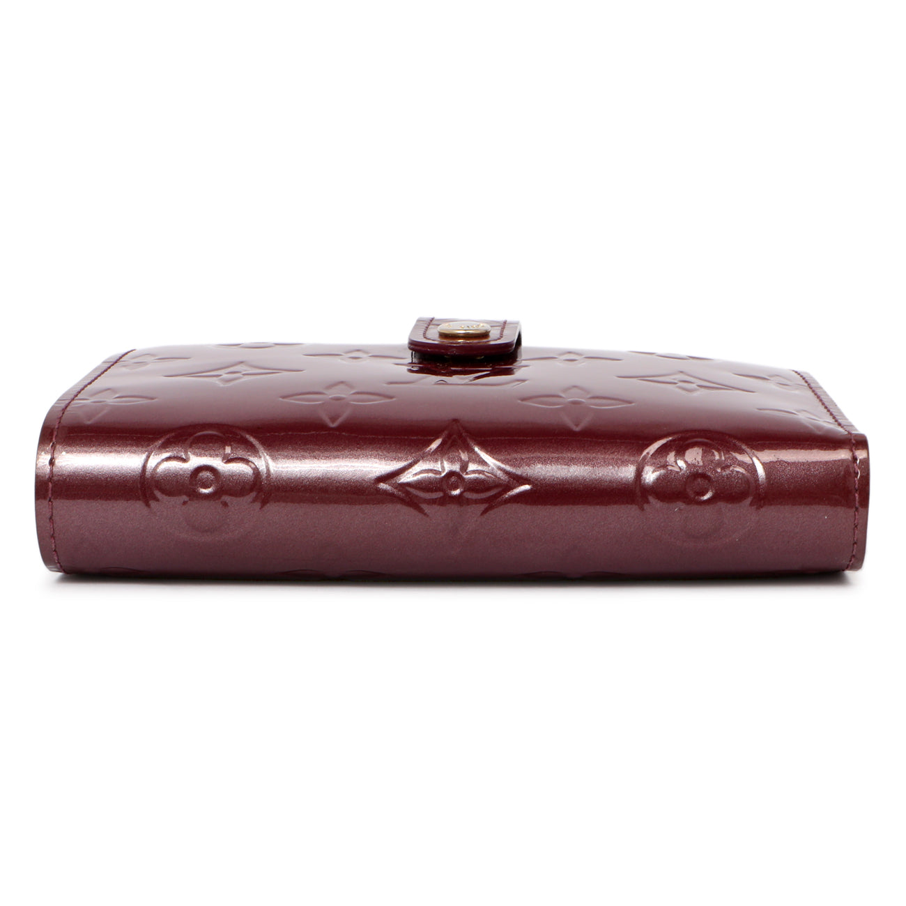 Exclusive Louis Vuitton Violet Vernis French Wallet — Back View