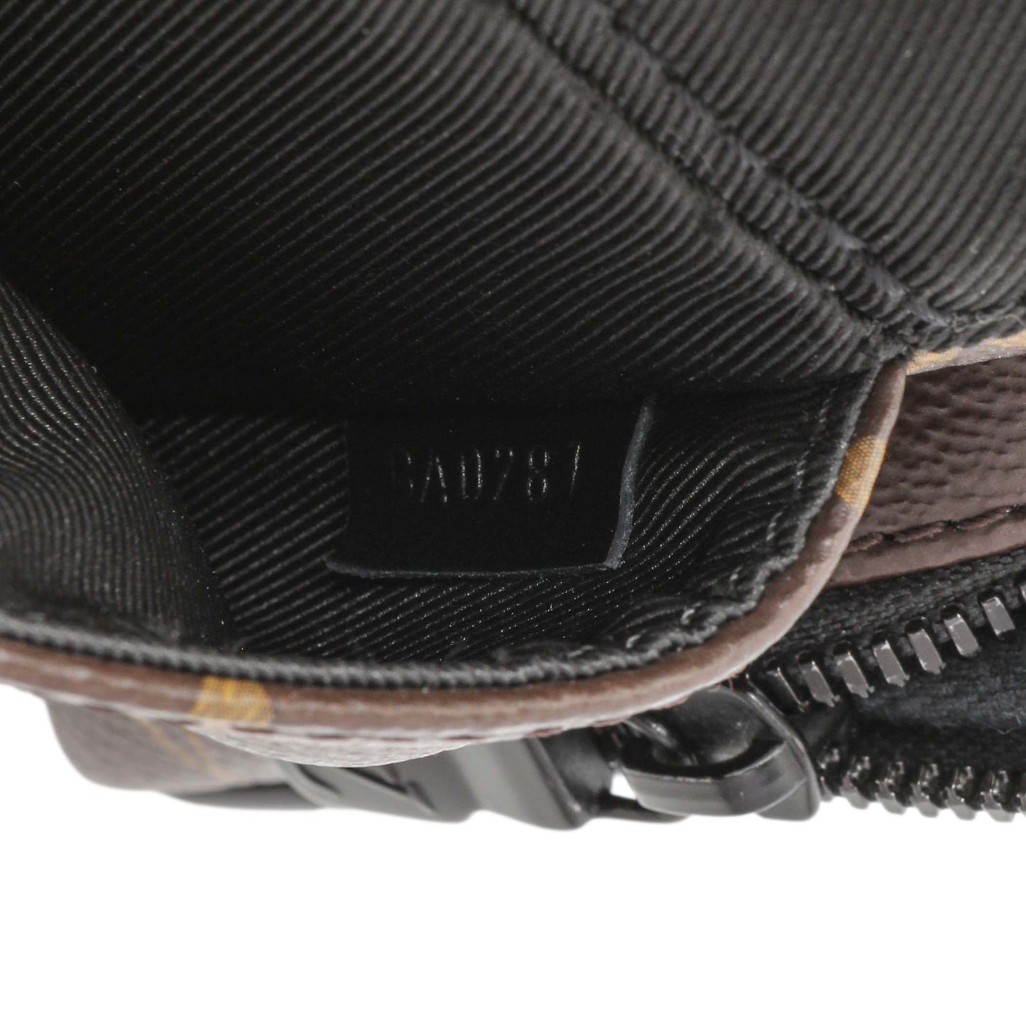 Exclusive Louis Vuitton Monogram Macassar Christopher Bumbag — Lifestyle View