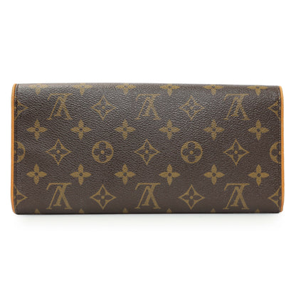 Exclusive Louis Vuitton Monogram Pochette Twin GM — Side View