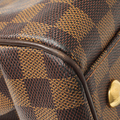 Exclusive Louis Vuitton Damier Ebene Trevi PM — Top View