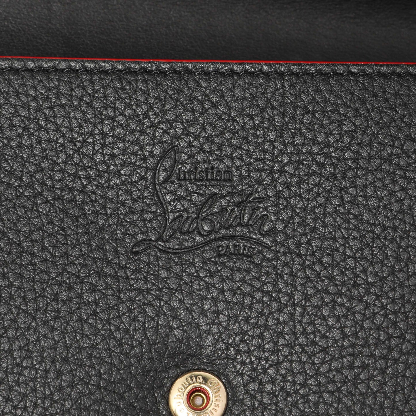 Exclusive Christian Louboutin Black Calfskin Boudoir Chain Wallet — Alternate View 7