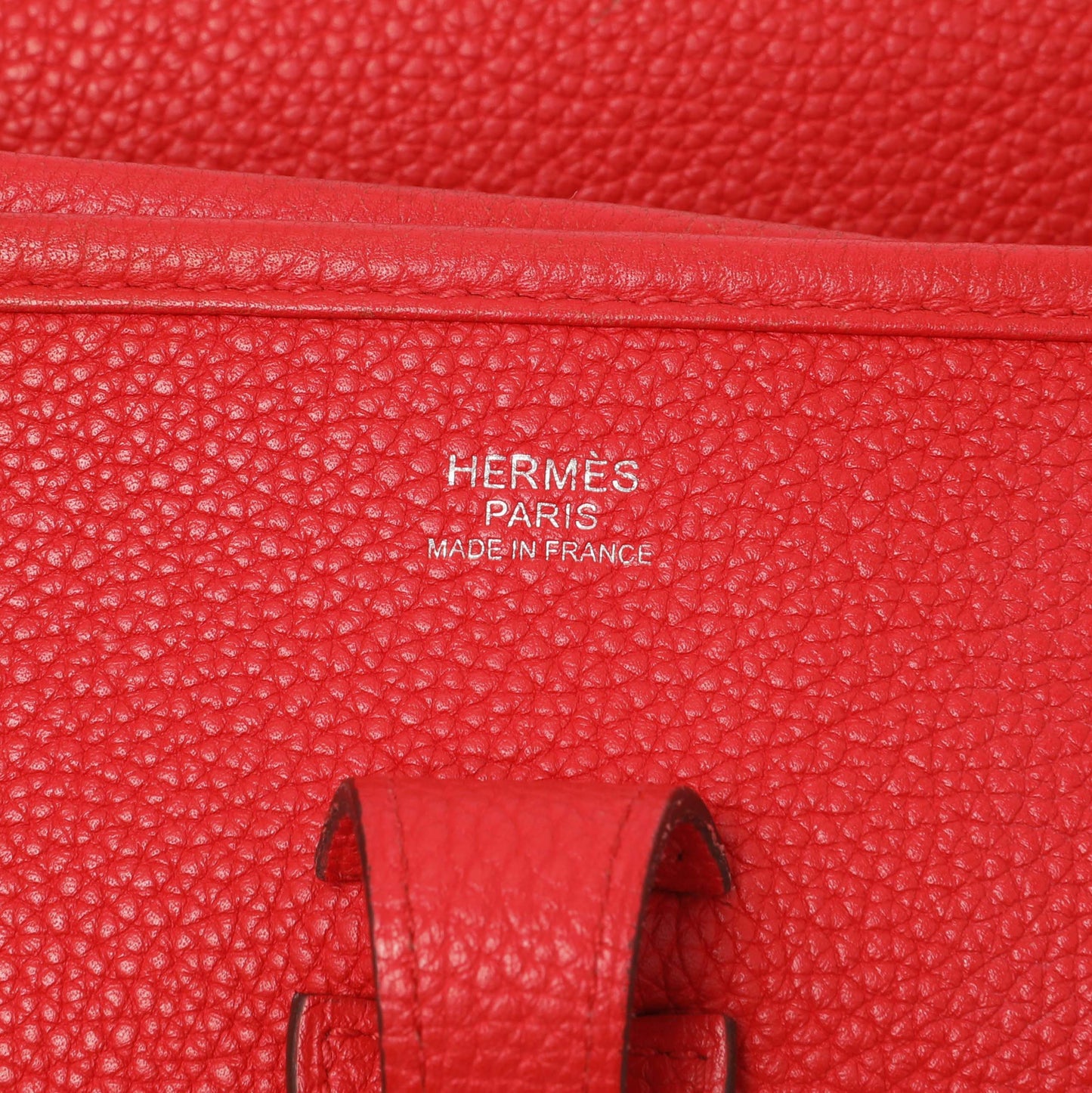 Exclusive Hermes Rouge de Coeur Clemence Evelyne III PM — Alternate View 9