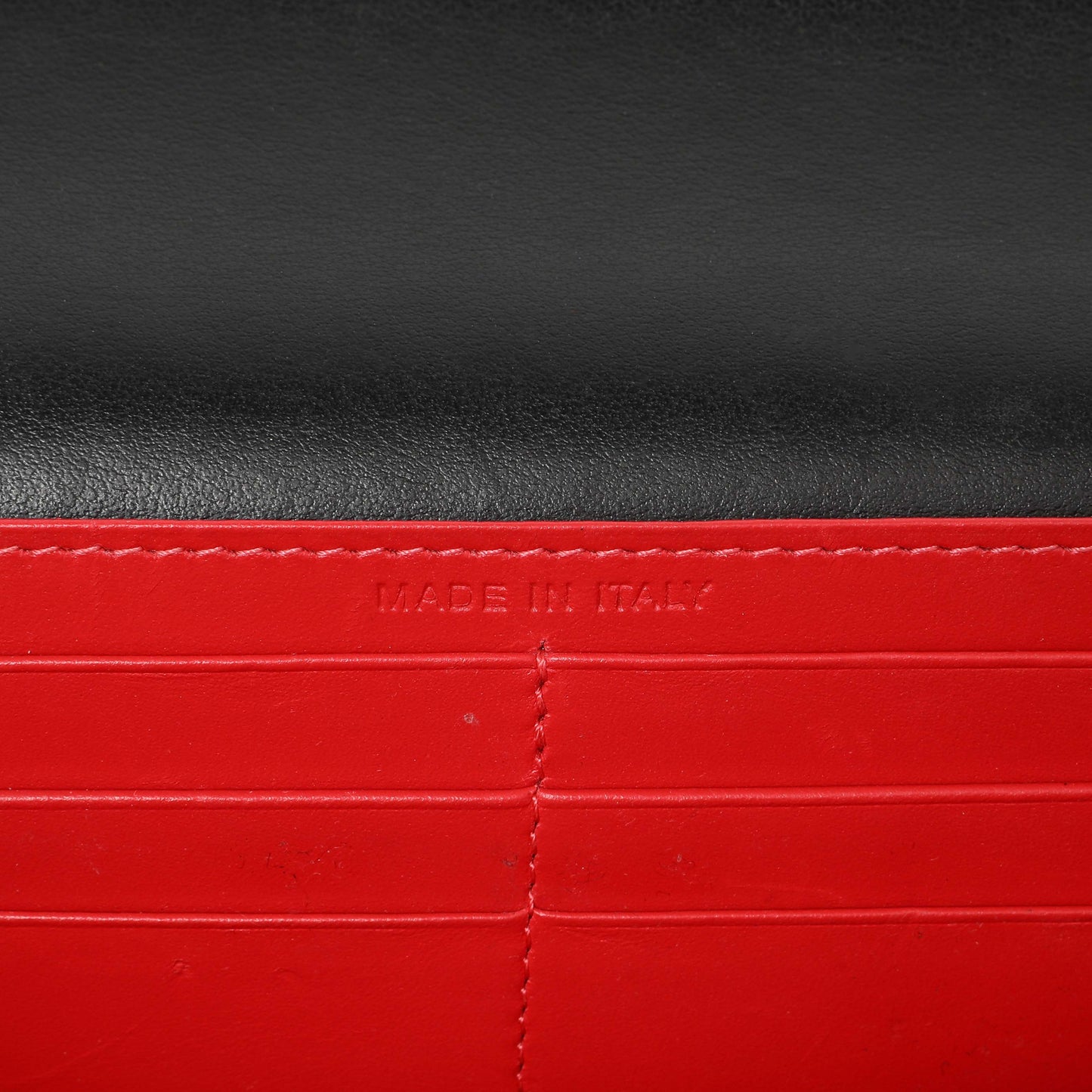 Exclusive Christian Louboutin Black Calfskin Boudoir Chain Wallet — Alternate View 8