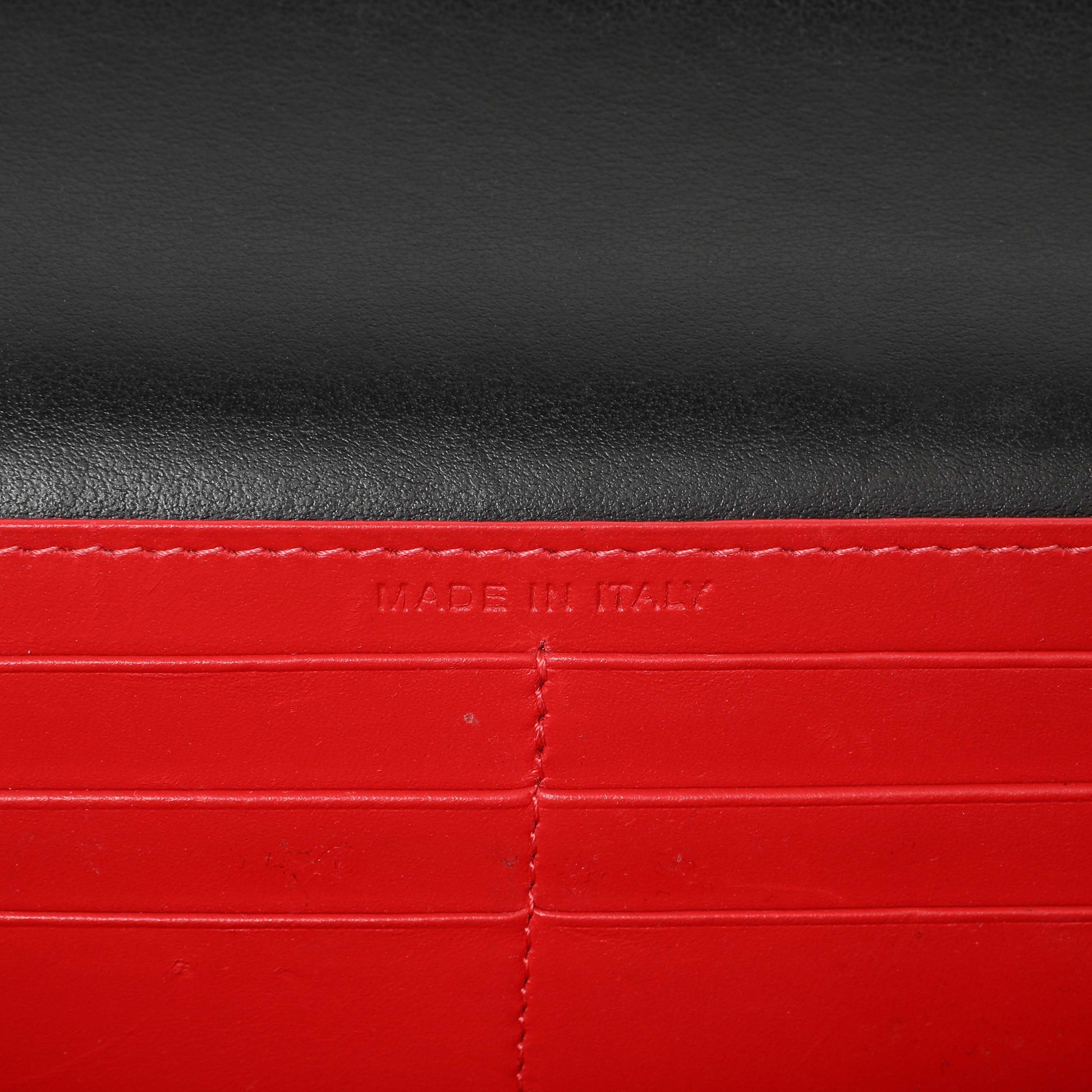 Exclusive Christian Louboutin Black Calfskin Boudoir Chain Wallet — Alternate View 8