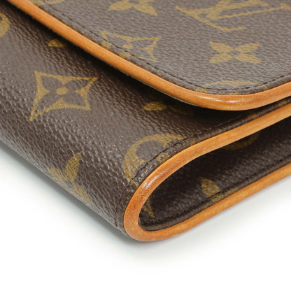 Exclusive Louis Vuitton Monogram Pochette Twin GM — Detail View