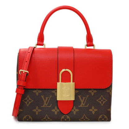 Exclusive Louis Vuitton Monogram Coquelicot Locky BB — Front View