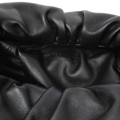 Exclusive Bottega Veneta Black Smooth Butter Calfskin Small The Shoulder Pouch — Detail View