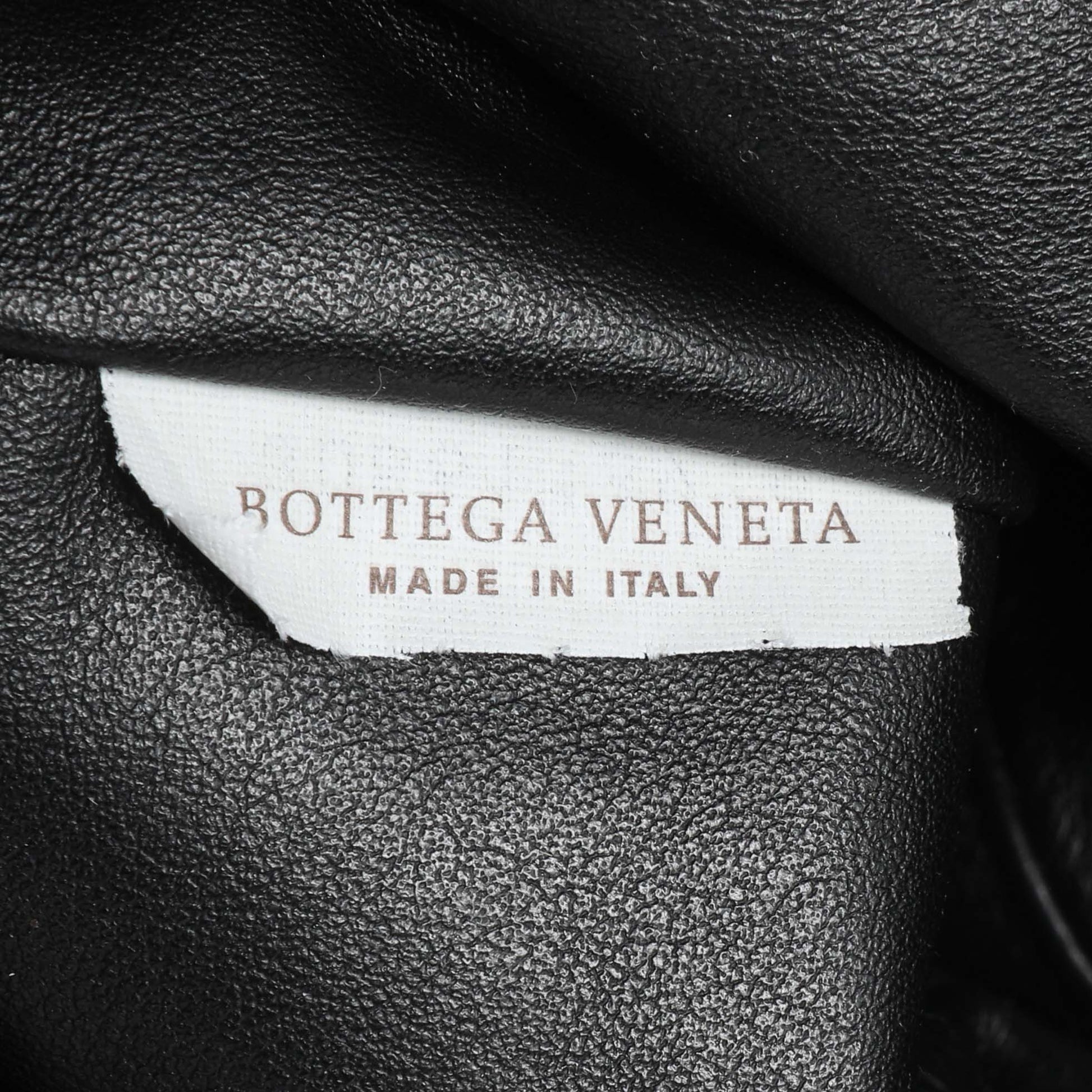 Exclusive Bottega Veneta Black Smooth Butter Calfskin Small The Shoulder Pouch — Lifestyle View