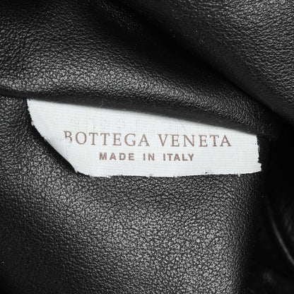 Exclusive Bottega Veneta Black Smooth Butter Calfskin Small The Shoulder Pouch — Lifestyle View