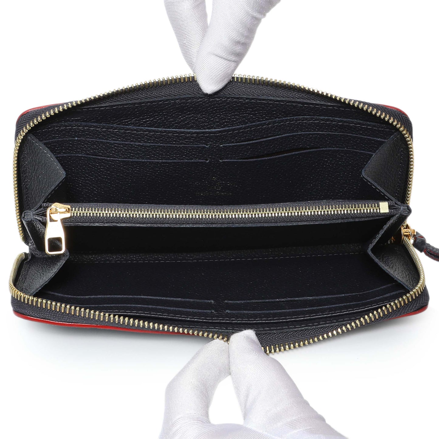 Exclusive Louis Vuitton Marine Rouge Empreinte Clemence Wallet — Alternate View 8