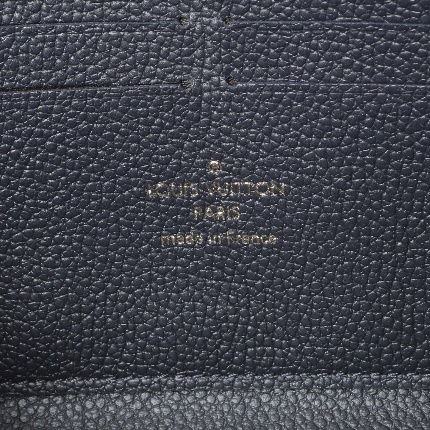 Exclusive Louis Vuitton Marine Rouge Empreinte Clemence Wallet — Alternate View 9