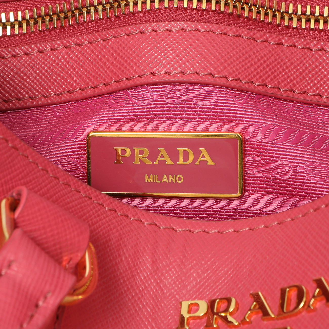 Exclusive Prada Peonia Saffiano Tote — Alternate View 9