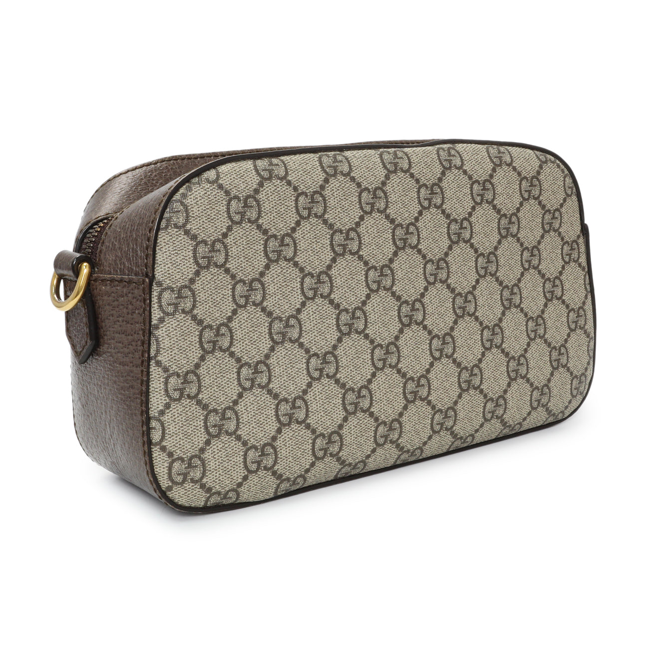 Exclusive Gucci GG Supreme Monogram Web Neo Vintage Shoulder Bag — Side View