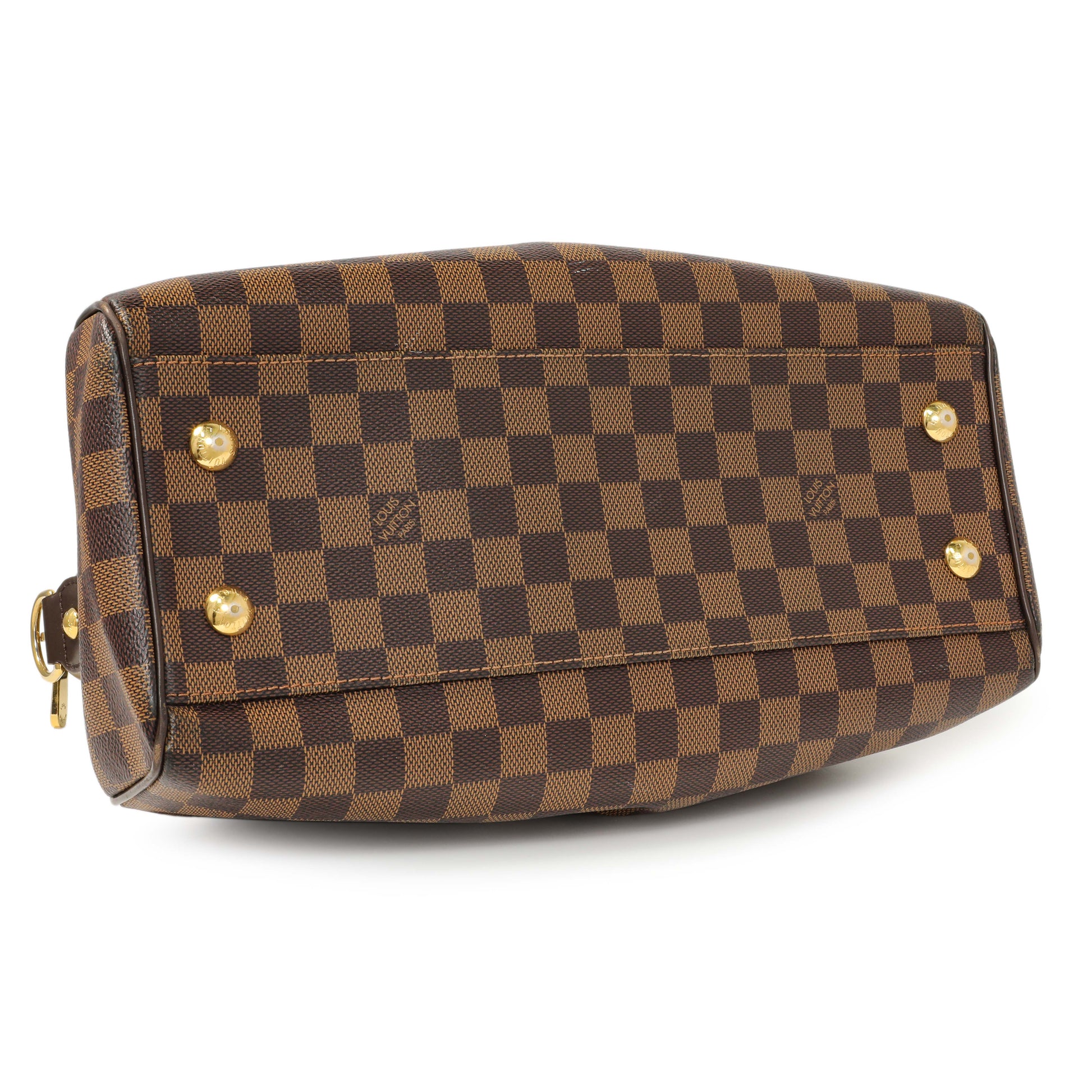 Exclusive Louis Vuitton Damier Ebene Trevi PM — Back View