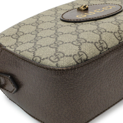 Exclusive Gucci GG Supreme Monogram Web Neo Vintage Shoulder Bag — Top View