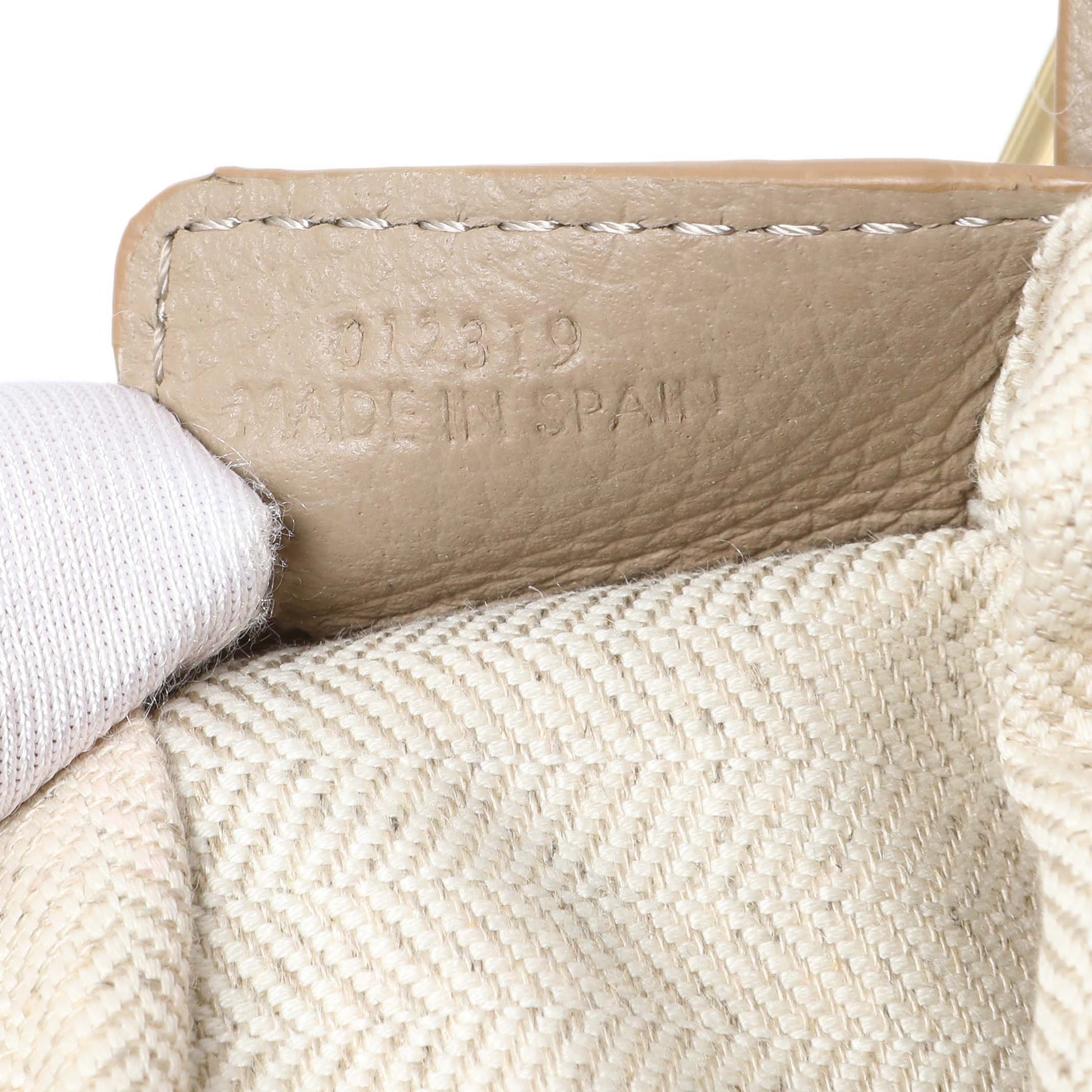 Exclusive Loewe Sand Grained Calfskin Small Puzzle Bag — Lifestyle View
