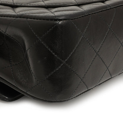 Exclusive Chanel Vintage Black Quilted Lambskin Small Double Flap — Alternate View 11