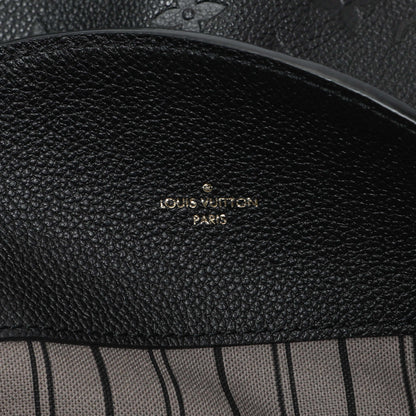 Exclusive Louis Vuitton Black Empreinte Bagatelle — Detail View