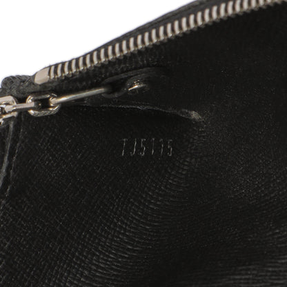 Exclusive Louis Vuitton Damier Graphite 4 Key Holder — Detail View