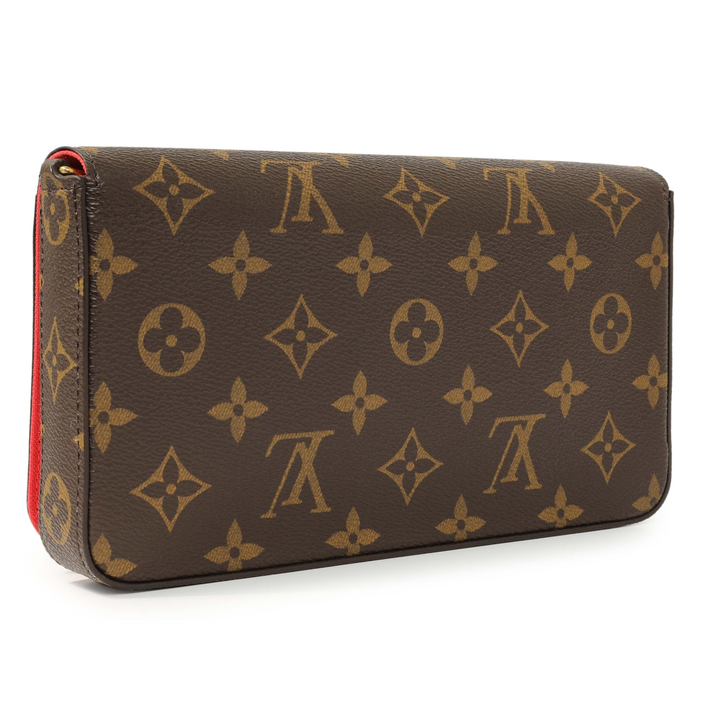Exclusive Louis Vuitton Monogram 2022 Christmas Animation China Chengdu Pochette Felicie Chain Wallet — Back View