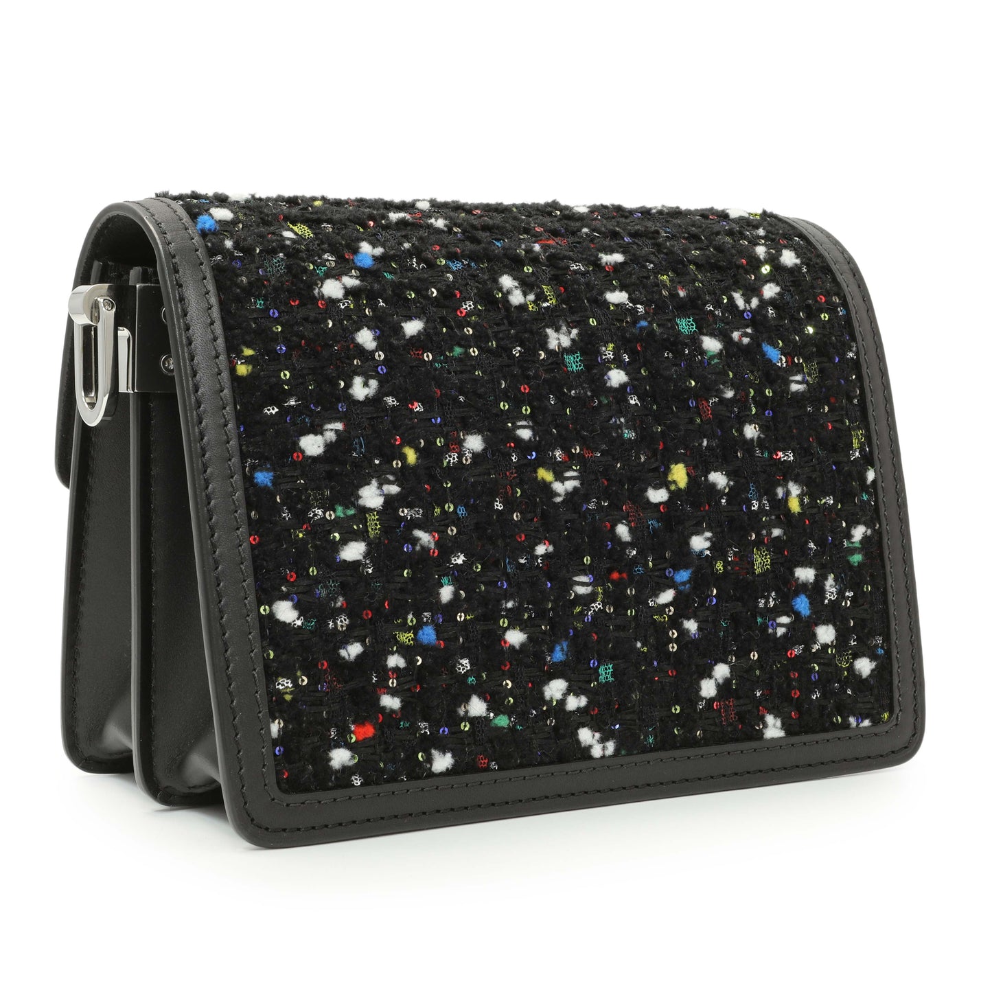 Exclusive Louis Vuitton Tweed Mini Dauphine — Side View