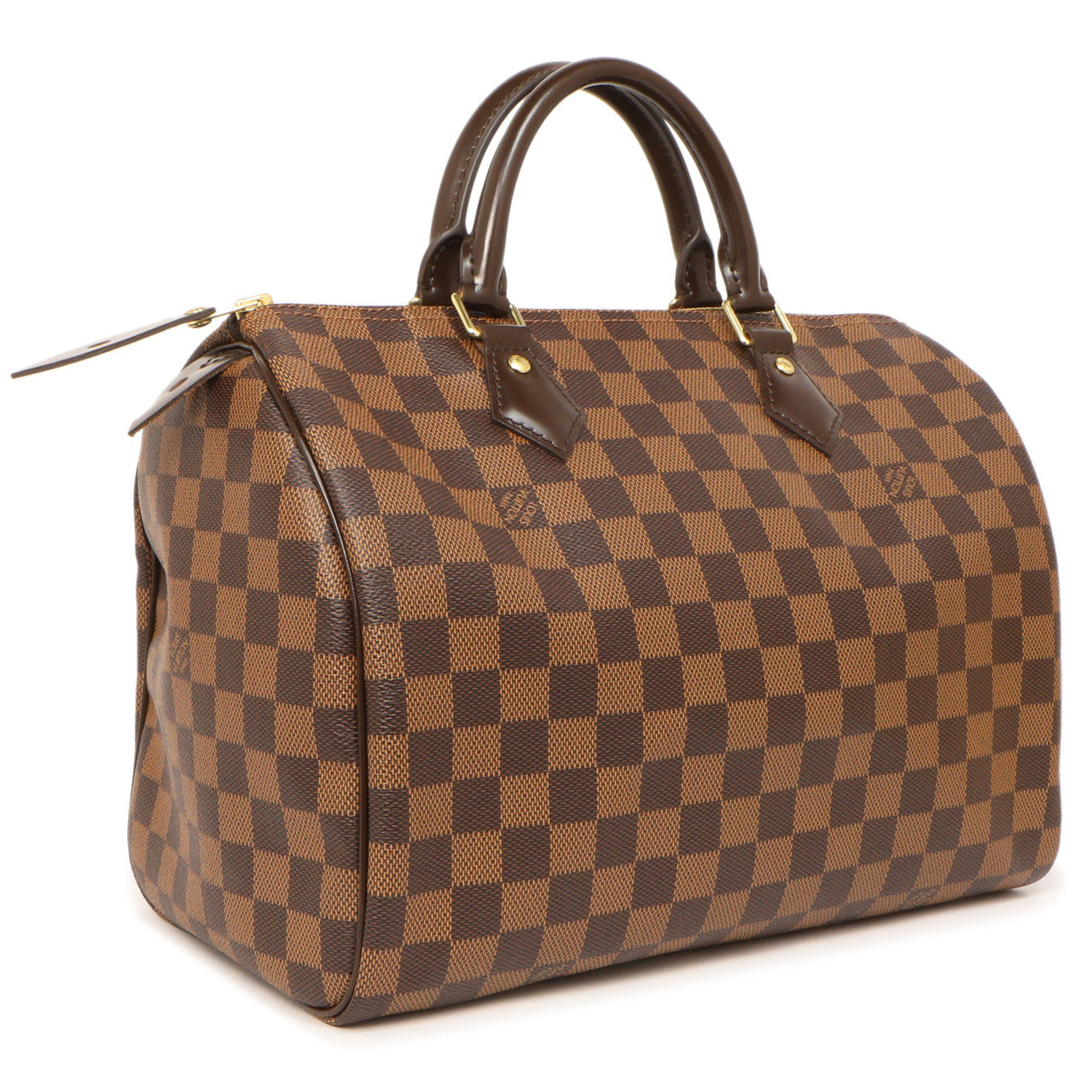 Exclusive Louis Vuitton Damier  Ebene Speedy 30 — Side View