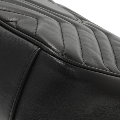 Exclusive Gucci Black Calfskin Matelasse Small GG Marmont Shoulder Bag — Alternate View 7